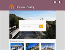 Tablet Screenshot of drawnrealty.com